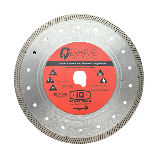 IQ Tools Q-Drive Finishing Touch Diamond Blade 10 in | SiteOne US